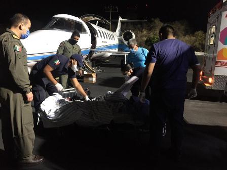 Brindan atención médica a pacientes quemados por explosión de tanque de gas en Mazunte