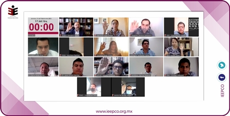 Aprueba IEEPCO tablas de competitividad para postulación de candidaturas