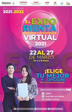 Realizarán Segunda Exporienta Educativa y de Posgrado Virtual 2021