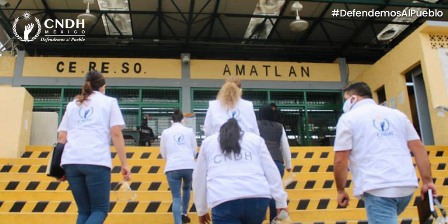 Verifica CNDH condiciones en las que viven mujeres privadas de la libertad en Cereso de Veracruz