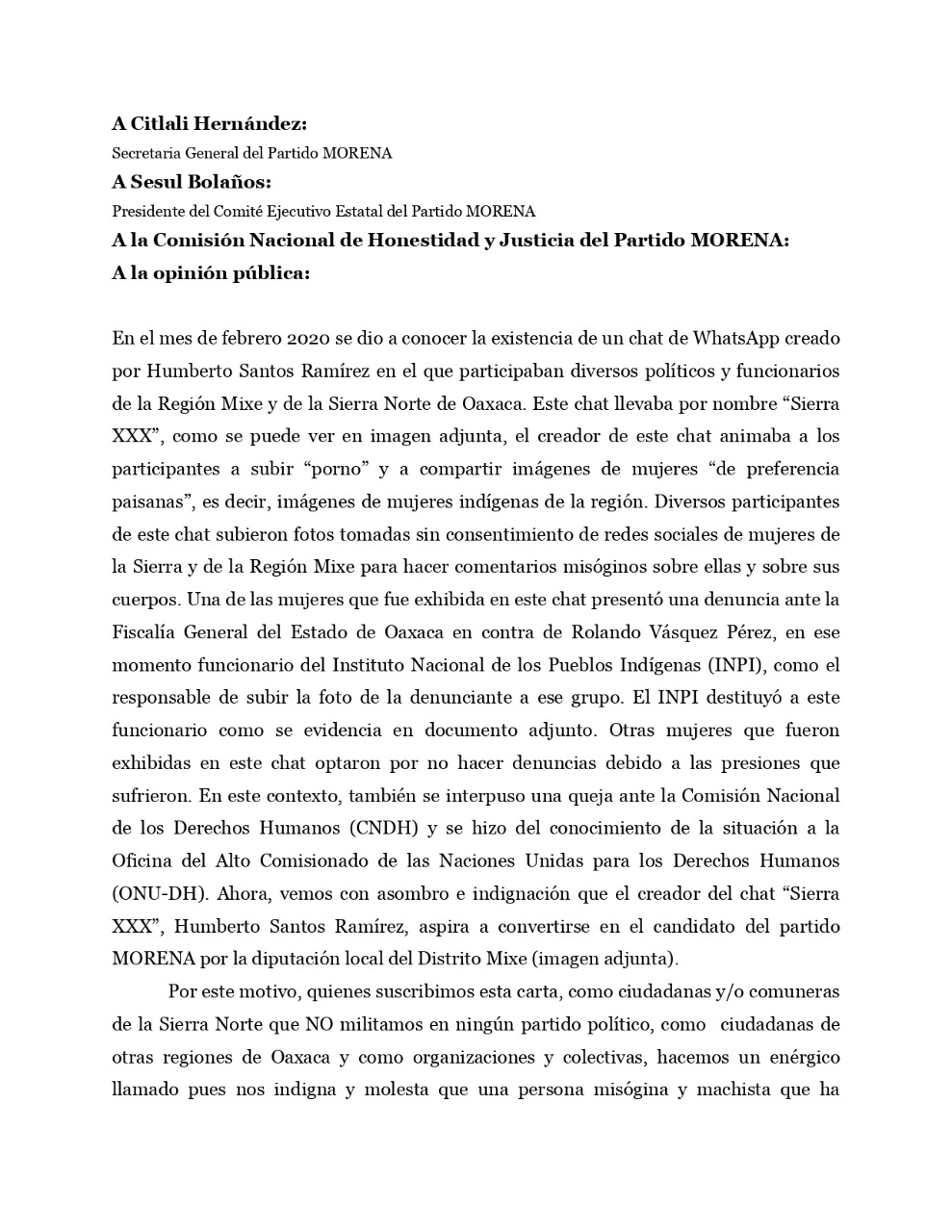 Agresores no deben convertirse en candidatos de ningún partido: GESMujer