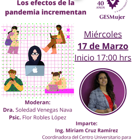 EL GES MUJER INVITA A VÍDEO CHARLA SOBRE EL ACOSO PEDERASTA EN REDES SOCIALES “GROOMING: LOS EFECTOS DE LA PANDEMIA INCREMENTAN”.