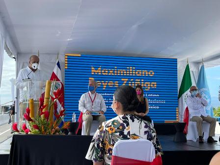 Participa México en la ceremonia de inauguración del Puente Binacional sobre el Río Sixaola