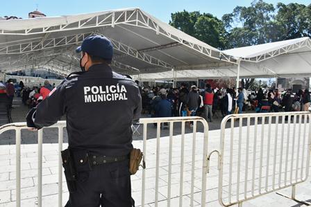 Garantiza Ayuntamiento seguridad durante aplicación de segunda dosis de vacuna contra Covid-19