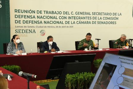 Reconoce Senado profesionalismo, compromiso y entrega del Ejército Mexicano