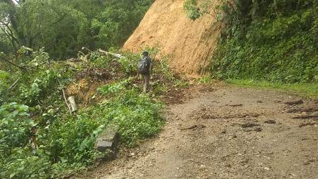 Por lluvias en Oaxaca, despliegan operativo emergente para atender municipios afectados