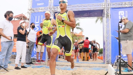 Cumple Serial Premium con la apertura del triatlón en Huatulco al respetar protocolos sanitarios