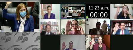 Fortalece visita de Kamala Harris cooperación México-EU, informa SRE a la Permanente