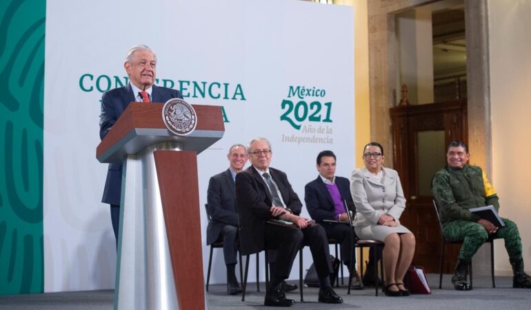 Conferencia de prensa matutina del presidente Andrés Manuel López Obrador. Martes 27 de julio 2021. Versión estenográfica.