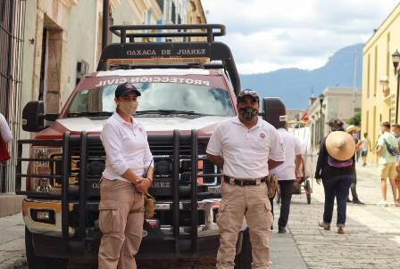 Asegura Policía Municipal de Oaxaca de Juárez a 34 personas por alterar el orden y paz social