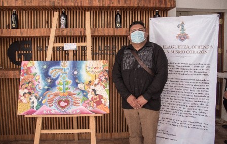 Exponen obras participantes en la convocatoria para la imagen “Julio, mes de la Guelaguetza”