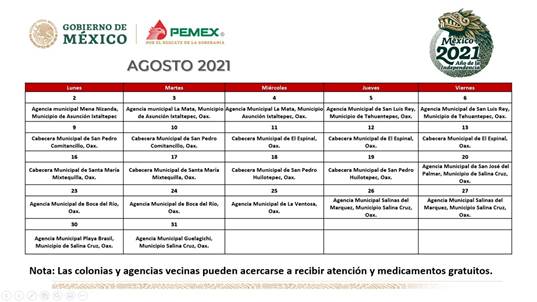 Servicios de salud gratuitos