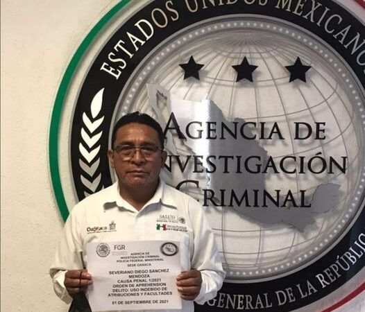 APRESA LA FGR A SEVERIANO DIEGO SÁNCHEZ MENDOZA, EX FUNCIONARIO DEL IMSS OAXACA, POR SUPUESTOS DELITOS DE CORRUPCIÓN COMETIDOS DESDE 2014