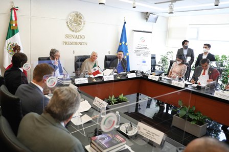 Parlamentarios de México y la Unión Europea