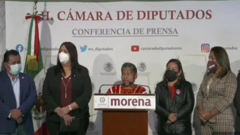 LA DIPUTADA FEDERAL DE MORENA IRMA JUAN CARLOS BUSCA LA CANDIDATURA AL GOBIERNO DE OAXACA