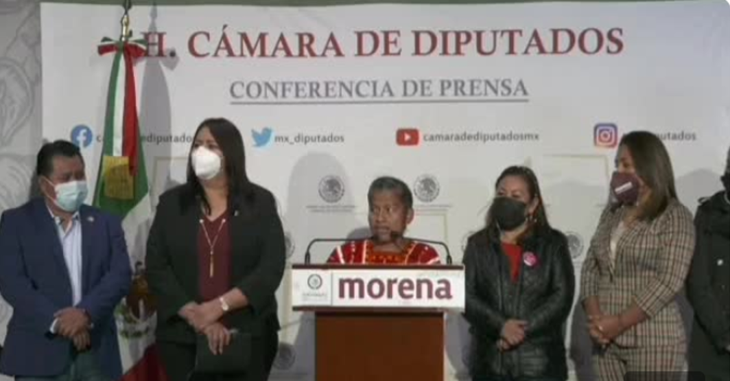 LA DIPUTADA FEDERAL DE MORENA IRMA JUAN CARLOS BUSCA LA CANDIDATURA AL GOBIERNO DE OAXACA