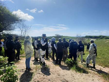 Coordinan plan de búsqueda de persona reportada como desaparecida, en la región de la Costa