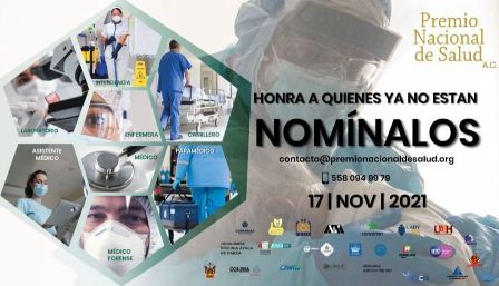Cierra este 24 de octubre convocatoria para Homenaje Póstumo a Héroes de la Salud