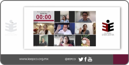 Rinde IEEPCO informe sobre Procedimientos Especiales Sancionadores del Proceso Electoral Ordinario 2021-2022