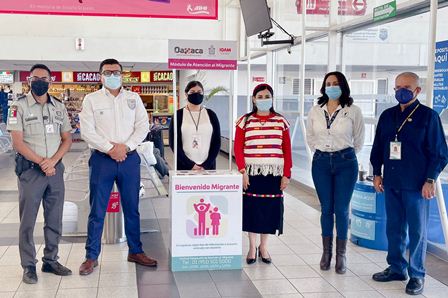 "Bienvenido Oaxaqueño y Oaxaqueña Migrante"