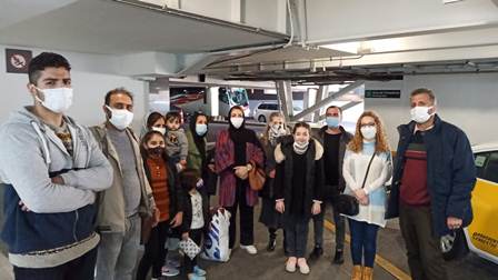 Recibe ICC México a tres familias afganas, con apoyo del Gobierno Mexicano