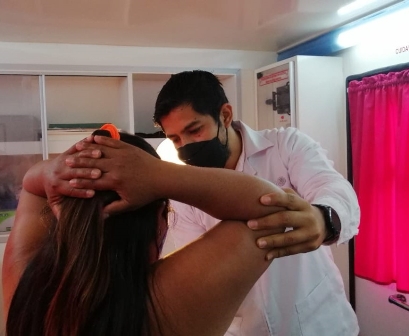 Implementan “Día Rosa” para detección oportuna del Cáncer de Mama, en Oaxaca