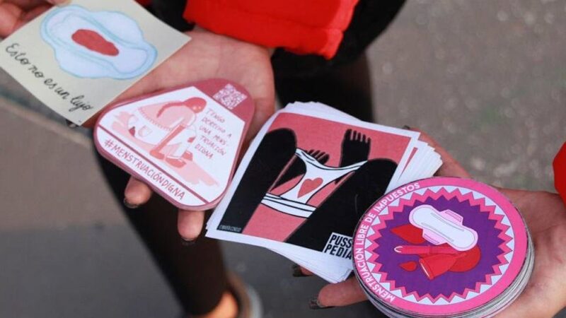Las mujeres en México luchan para que la menstruación deje de ser tabú