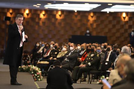 México tiene peso, prestigio y autoridad moral y política: Ebrard Casaubon