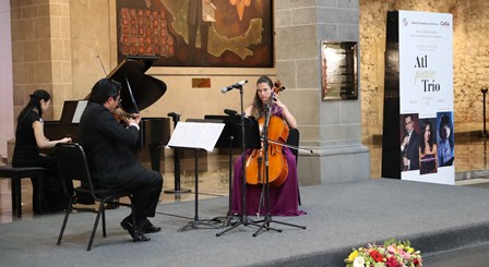 Presentan en Casa Nuestra a agrupación internacional “Alt piano Trío”