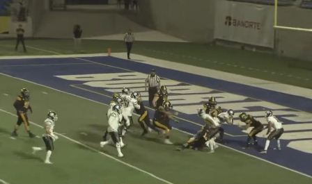 Raptors se quedó a un bloqueo del triunfo en reñido juego con Fundidores: 23-20