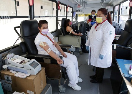 Donación altruista de sangre