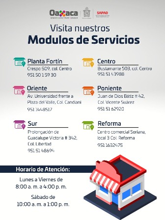 Emisión de recibos de pago de agua se realiza de acuerdo a periodos de distribución estimados: SAPAO