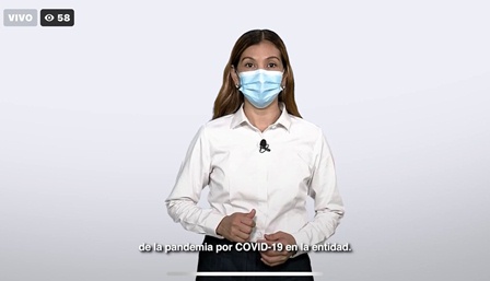 Mantiene Oaxaca reducción sostenida de contagios y hospitalizaciones por Covid-19: SSO