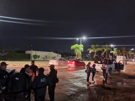 Cinco cateos simultáneos