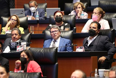 Autoriza Senado salida de elementos del Ejército y Fuerza Aérea Mexicanos al extranjero