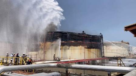 Quema controlada de combustible