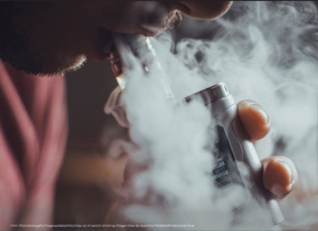 Alerta para evitar el uso y consumo de cigarrillos electrónicos