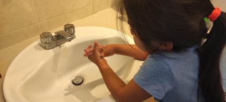 Lavado frecuente de manos