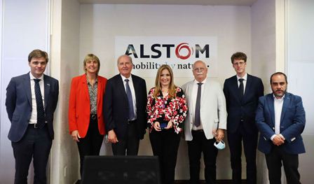 Otorga Senado de Francia medalla al mérito a Maite Ramos Gómez, CEO de Alstom México