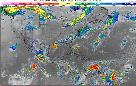 Pronostican condiciones cálidas y húmedas