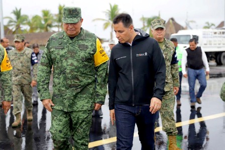 Encabezan autoridades quinta sesión permanente del Consejo Estatal de Protección Civil