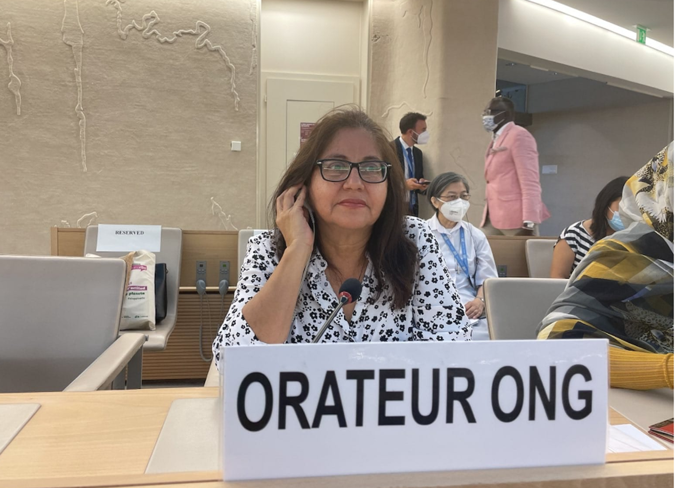 SOLEDAD JARQUÍN INTERVIENE EN EL CONSEJO DE DERECHOS HUMANOS, EN EL DEBATE INTERACTIVO DE LA ONU, CON LA RELATORA SOBRE VIOLENCIA CONTRA LAS MUJERES