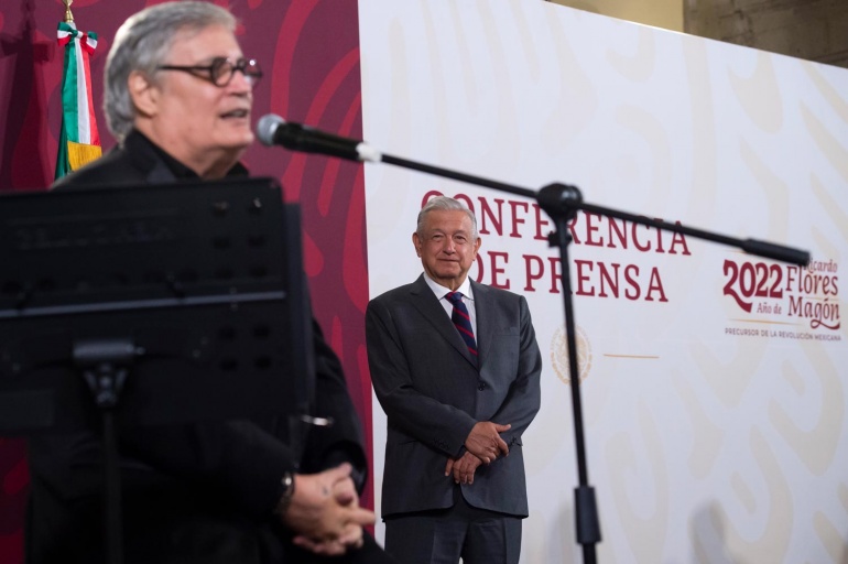 Conferencia de prensa matutina del presidente Andrés Manuel López Obrador. Versión estenográfica. Martes 26 de 2022.