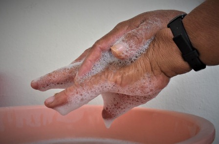 Lavado constante de manos