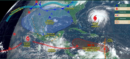Posibilidad de lluvias en zonas altas de la Sierra Sur, Mixteca y Papaloapan: CEPCO