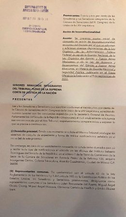 Acción de Inconstitucionalidad