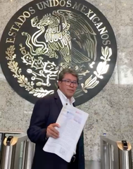 Presenta Ricardo Monreal demanda penal en contra de Layda Sansores, por diversos delitos