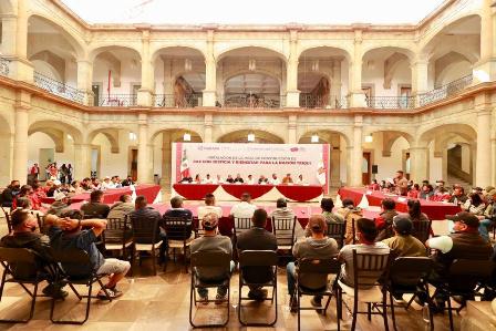 Histórica instalación de Mesa de Construcción de Paz con Justicia y Bienestar para la Nación Triqui