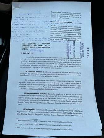 Acción de inconstitucionalidad