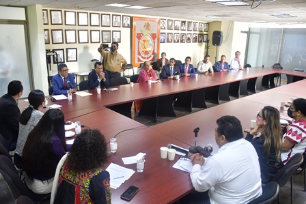 Entrevista Comisión legislativa a integrantes de terna para elegir a la o el fiscal de Oaxaca